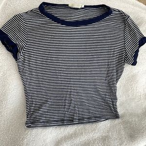 Stripped baby tee